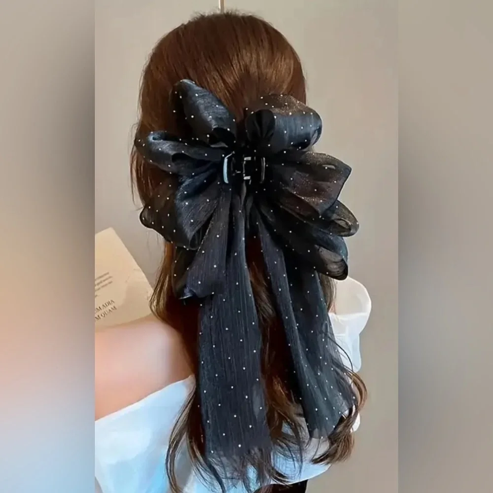 Bow hair clip- set of two